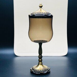 Vintage Amerock Carriage House Apothecary Jar: Chateaucore Bathroom Accessory